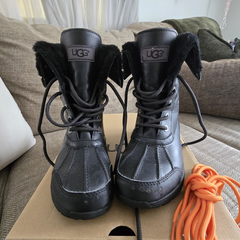 UGG Black Kids Boots